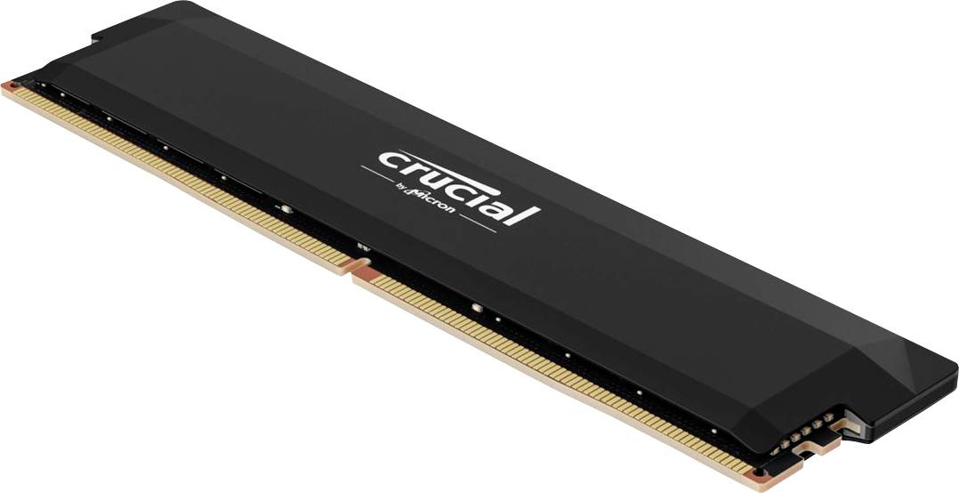Crucial Crucial Pro - DDR5 - Modul - 16 GB - DIM PC pomnilniški modul DDR5 16 GB 1 x 16 GB na ECC 3200 MHz 288 pinski DIMM CL38 CP32G64C40U5B