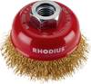 Rhodius RHODIUS MTBW, 9 kosov skodelica krtača 65 x 21 x M14 mm, valovita, PROline, za jeklo MTBW 353242 9 kos