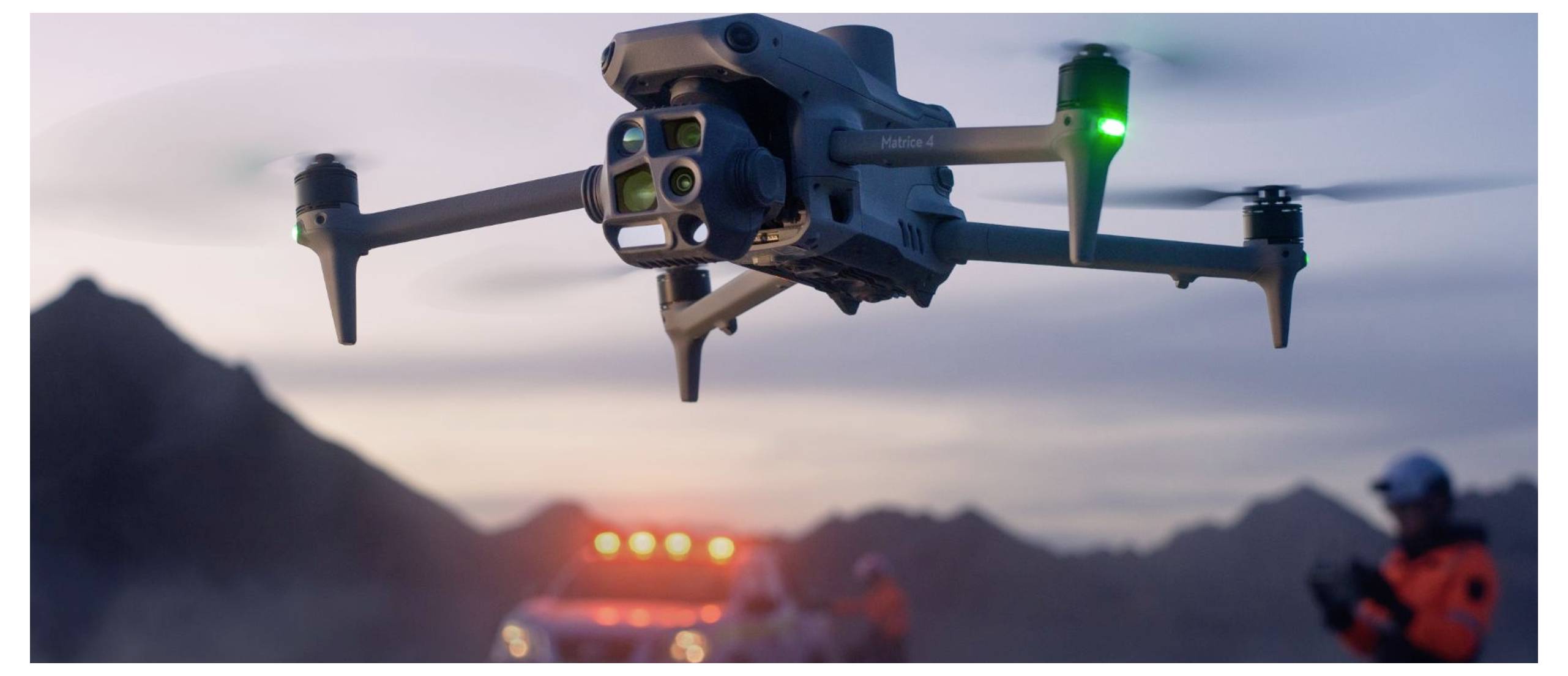 DJI Matrice 4T kvadrokopter 100% RtR letalska kamera, profesionalna siva-6