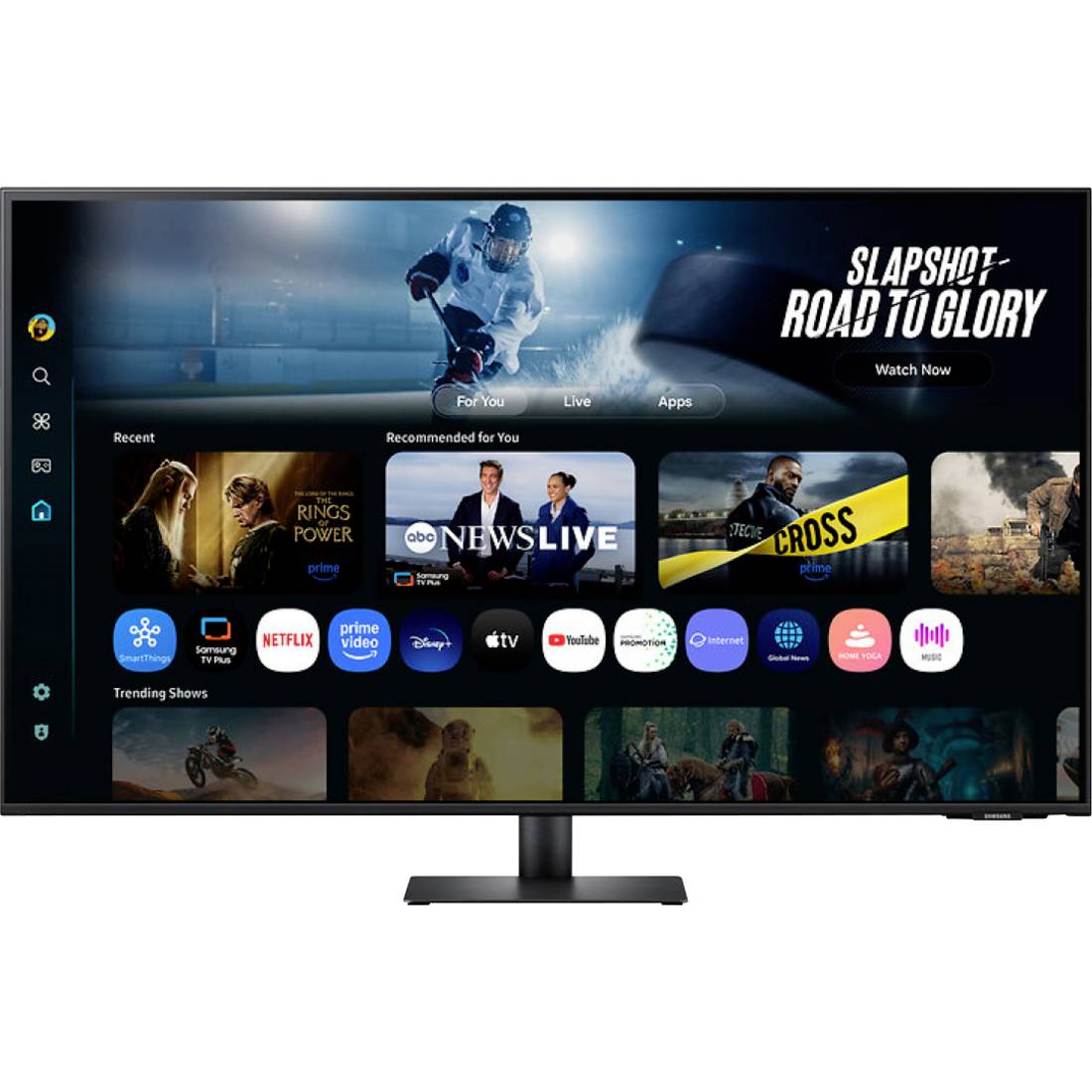 Samsung m70f s32fm700uu | 80cm (32") | 16:9 | va | smart monitor 1 Samsung s32fm700uu led monitor eek f (a - g) 81. 3 cm (32 palec) 3840 x 2160 piksel 16:9 4 ms hdmi®, usb 2. 0, usb-c®, komponentko