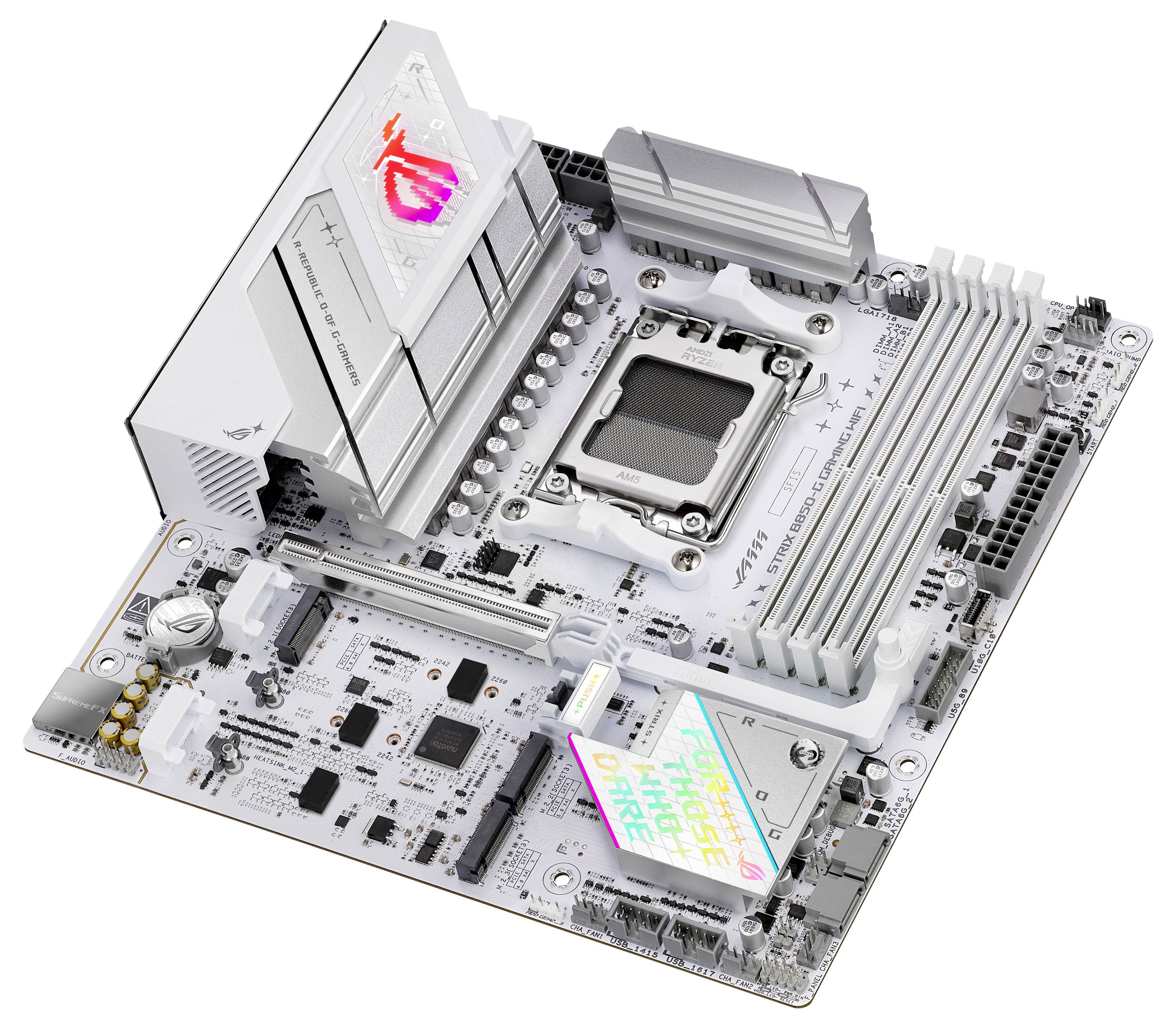 Asus ROG STRIX B850-G matična plošča Podnožje (PC) #####AMD AM5 Faktor oblike (podrobnosti) Micro-ATX Matična plošča-nab-14