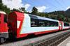KATO K10-2027 N komplet 4 osebnih vagonov Glacier Express podjetja RhB