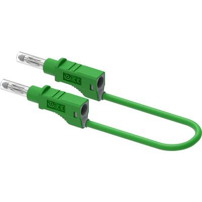 Electro PJP 2211/600V-CD1-100V merilni vod banana moški konektor 100 cm zelena 1 kos-0