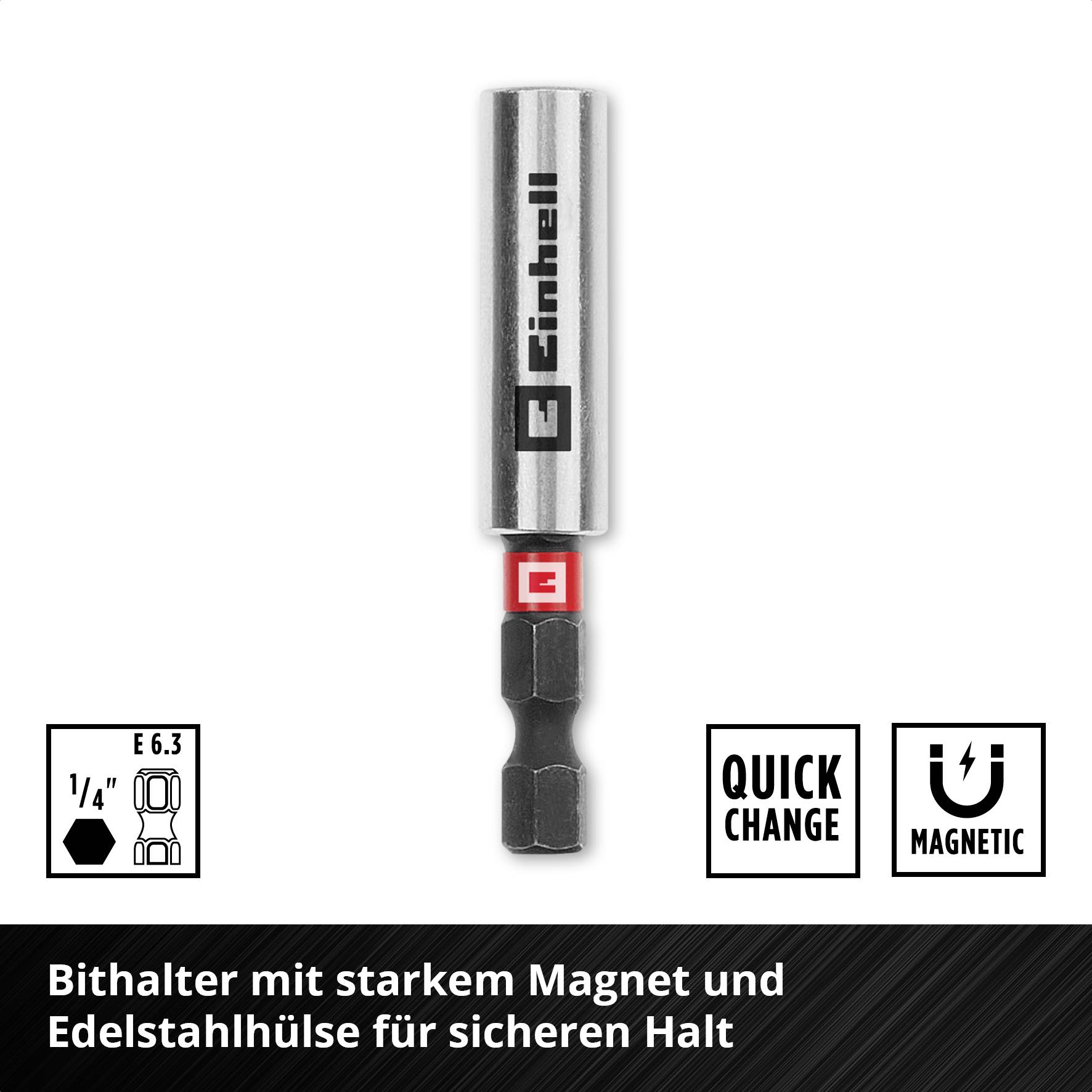 Einhell Impact Bit Taschenbox 11tlg 118673 komplet Bit-nastavkov 1/4" (6,3 mm), PH, PZ, šesterokotnik, TX-6
