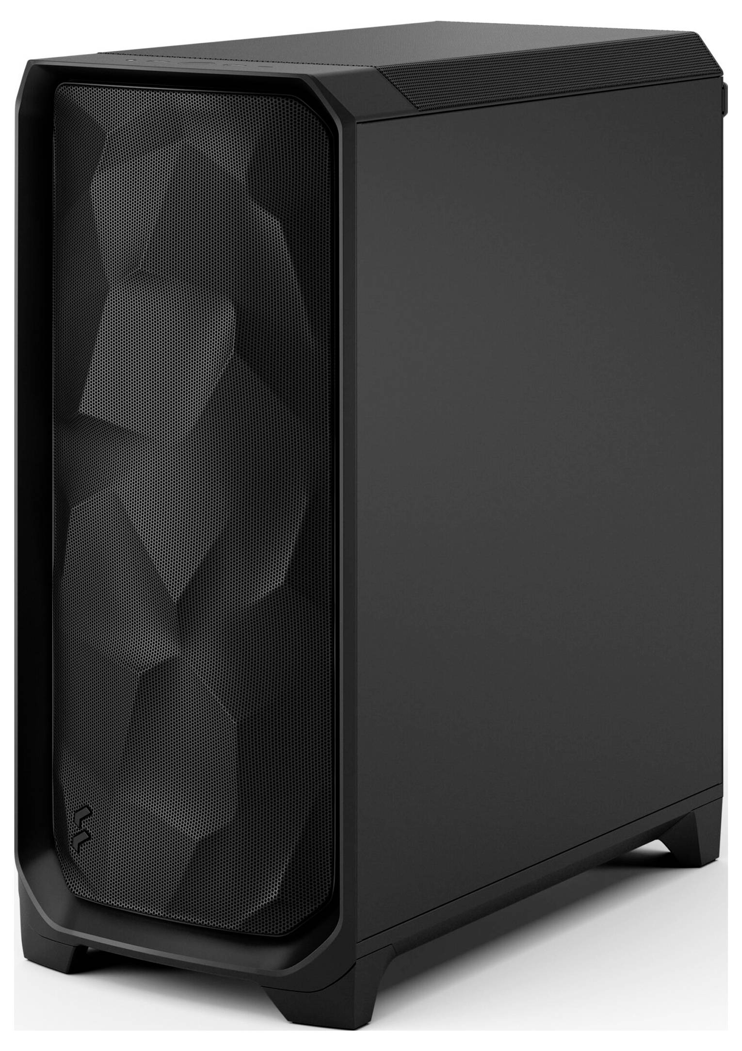 Fractal Design FD-C-MES3A-01 tower računalniško ohišje črna 3 vnaprej nameščeni ventilatorji, filter prahu, vgrajena osv-3