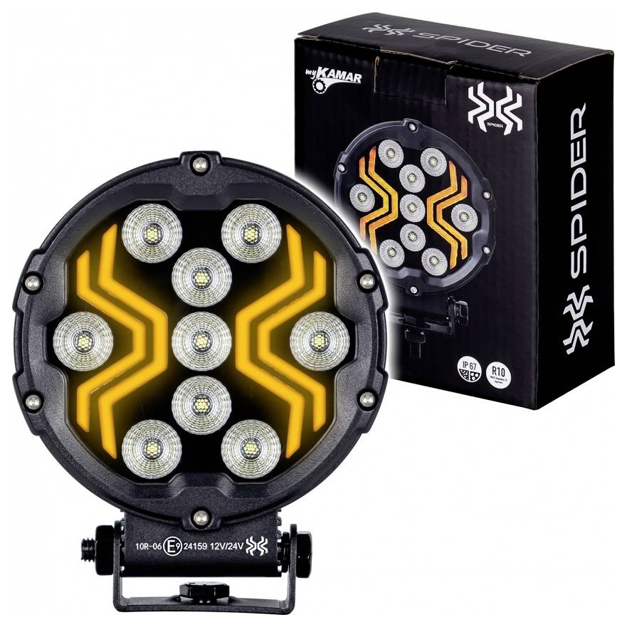 SecoRüt LED delovna svetilka 12 V/DC, 24 V/DC L0196 (Ø) 111 mm 1700 lm-1