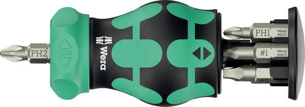 Wera Kompakt Stubby Magazin RA 4 2025 univerzalni izvijač z magazinom