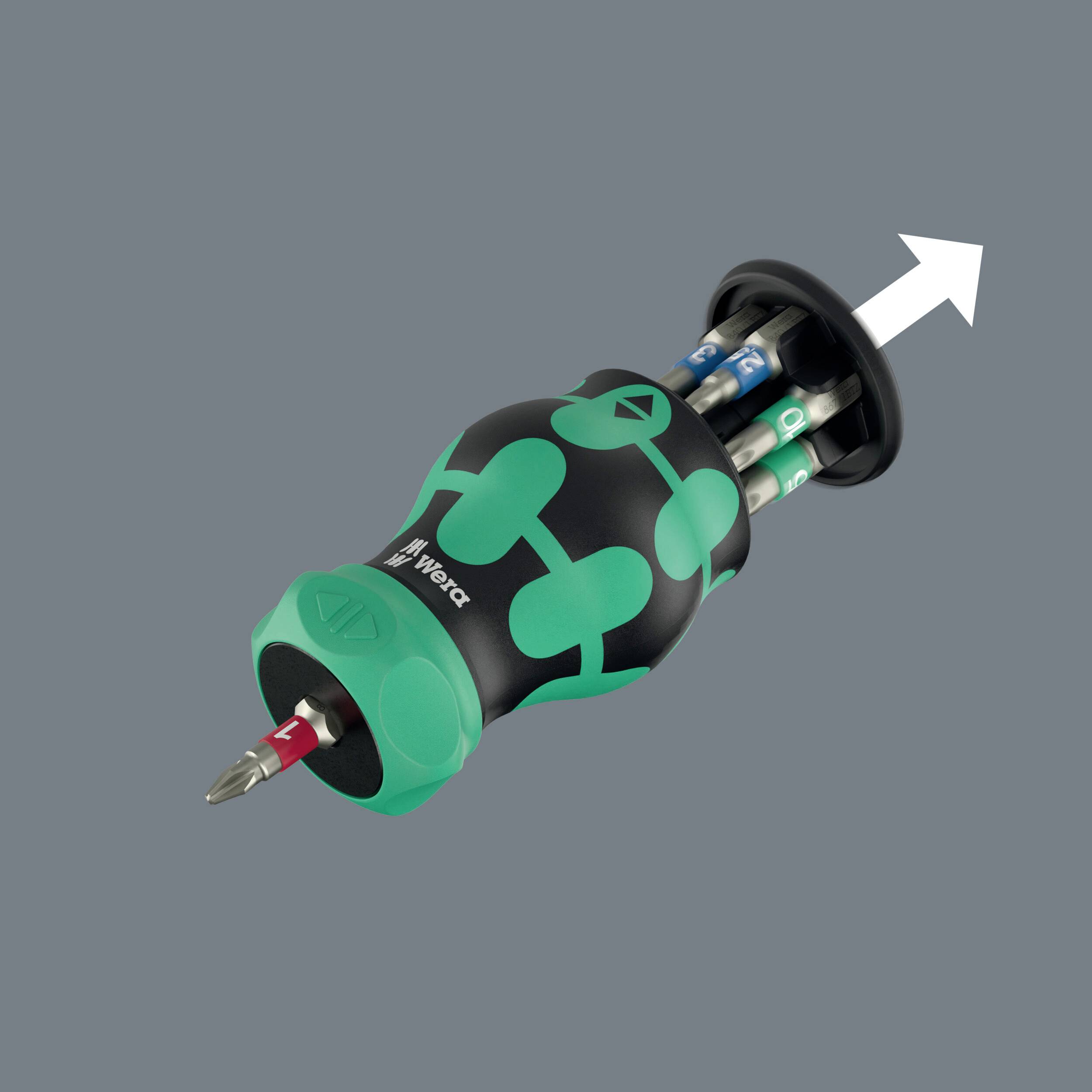 Wera Bicycle Set 5 2025 delavnica izvijač z magazinom PH1 25 mm-4