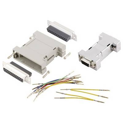 MH Connectors D-Sub adapter 15-polni moški konektor D-Sub - 15-polni ženski konektor D-Sub 1 kos-0