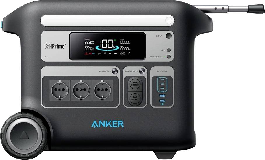 Anker SOLIX F2000 powerstation litijev železov fosfat LED svetilka, Outdoor