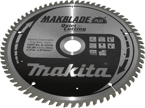 Makita B-32530 B-32530 list krožne žage 260 x 30 x 2.3 mm  1 kos