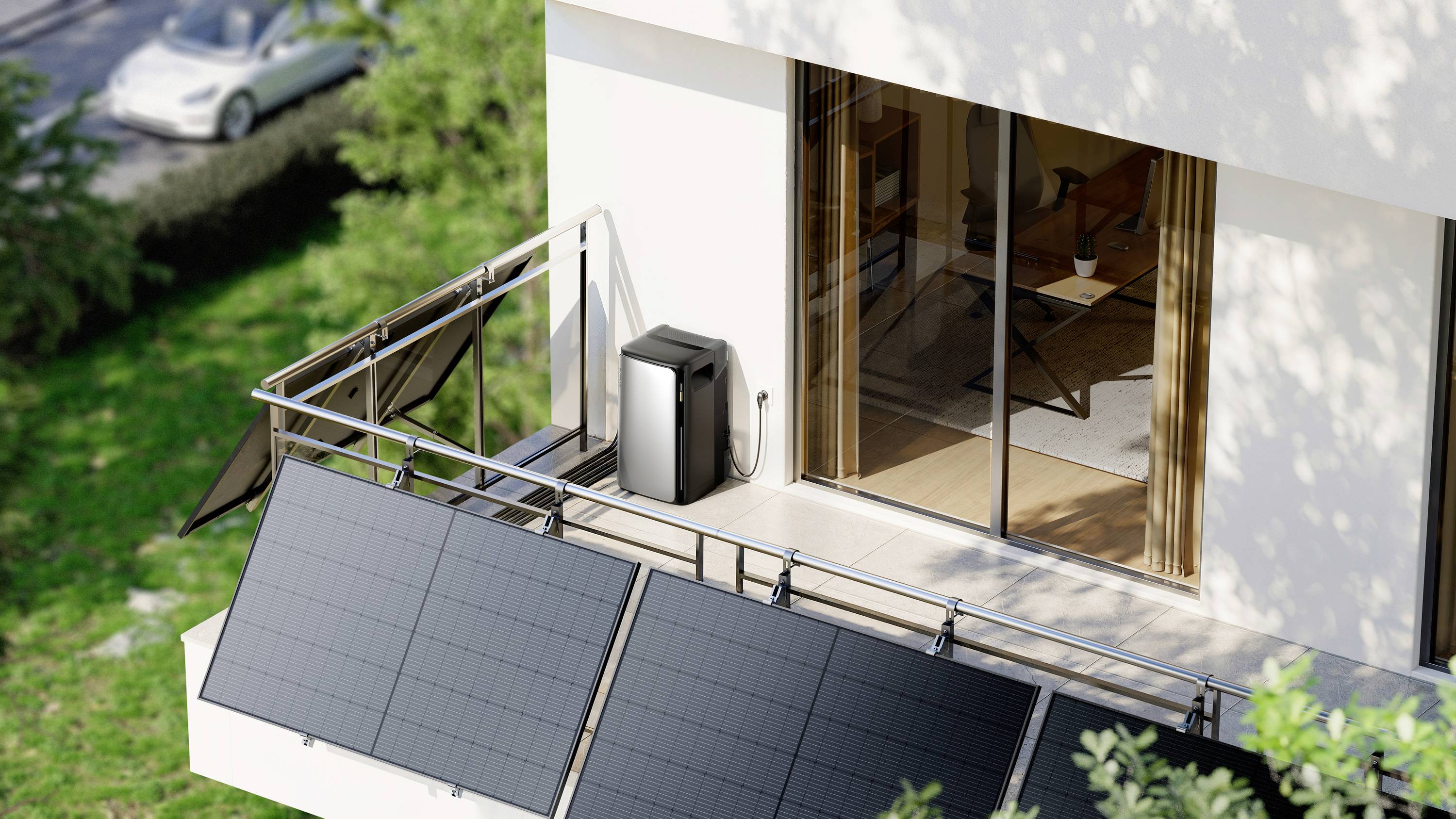 ECOFLOW STREAM Ultra powerstation litijev železov fosfat prikaz stanja, Outdoor-7