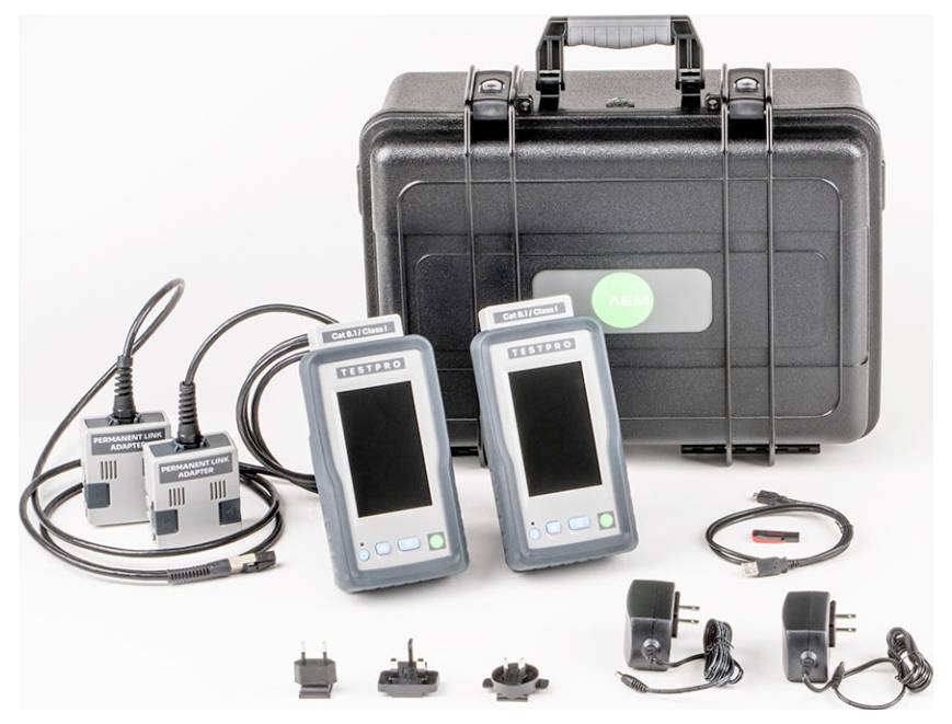 AEM AEM-TESTPRO-KIT-100 osnovni komplet Primerno za (omrežne specifikacije (CAT)): CAT 8.2-0