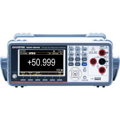 GW Instek GDM-9042 visoko natančna merilna naprava digitalni grafični zaslon, zapisovalnik podatkov CAT II 300 V Prikaz -0