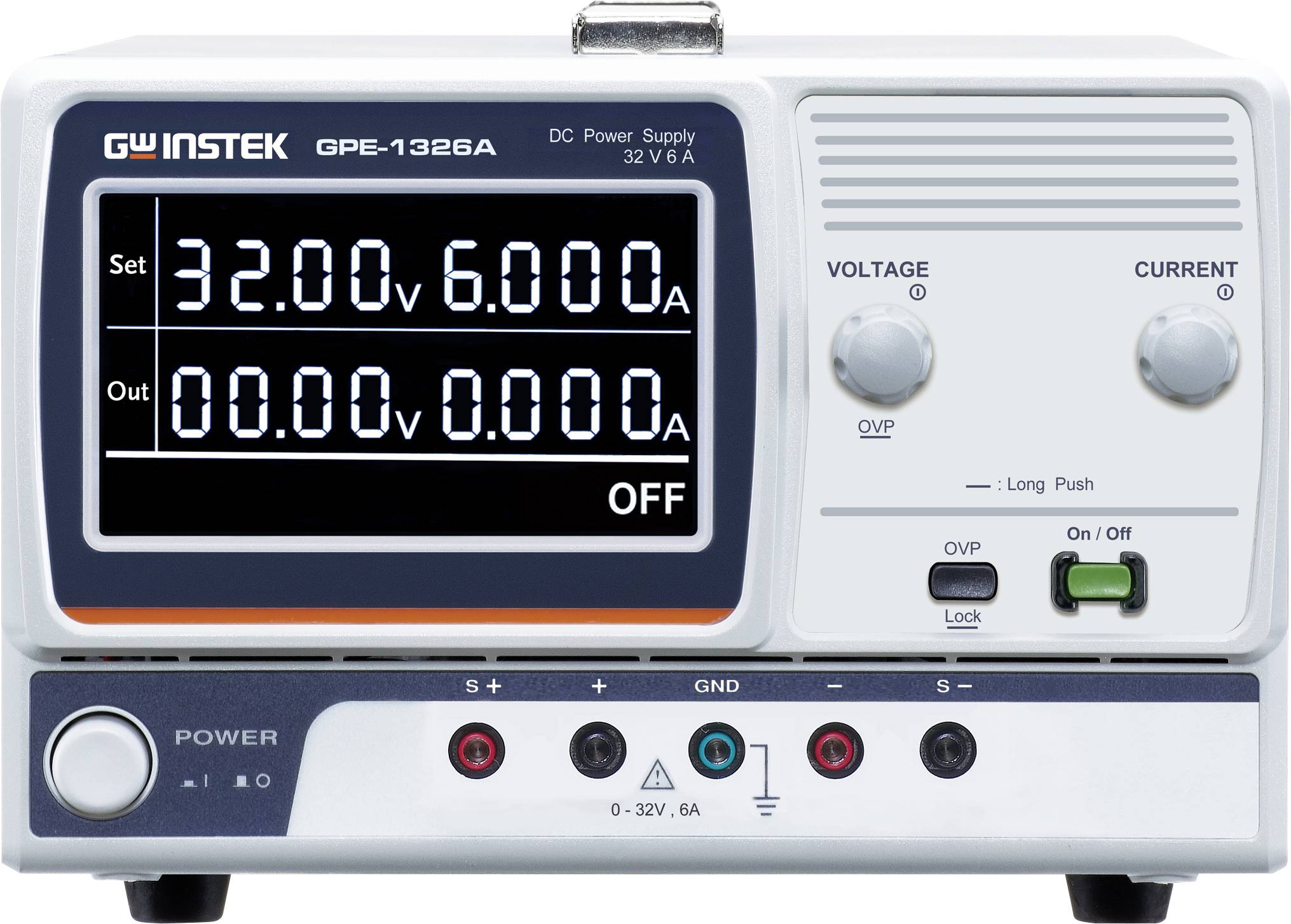 GW Instek GPE-1326A 192 W Einkanal Linear DC-Netzteil laboratorijski napajalniki, nastavljivi 32 (max.) 6 A (max.) 192 W-0