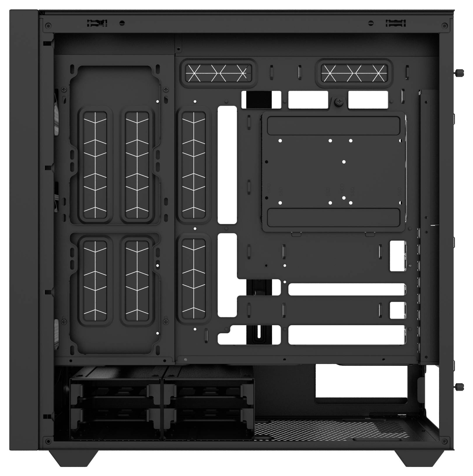 Thermaltake AX500 Black full tower Gaming ohišje črna-13
