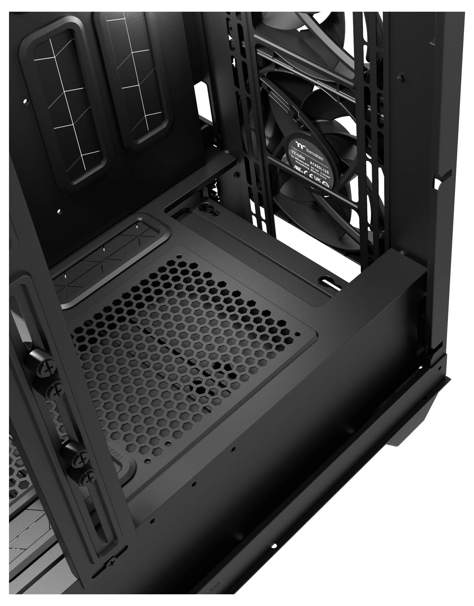 Thermaltake AX500 Black full tower Gaming ohišje črna-16