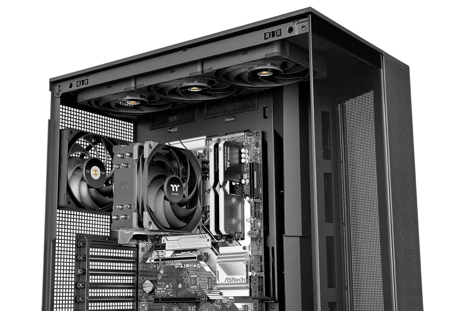 Thermaltake UX400 Air cooler CPU hladilnik z ventilatorjem #####Intel® 1851, Intel® 1700, Intel® 1200, Intel® 1156, Inte-11