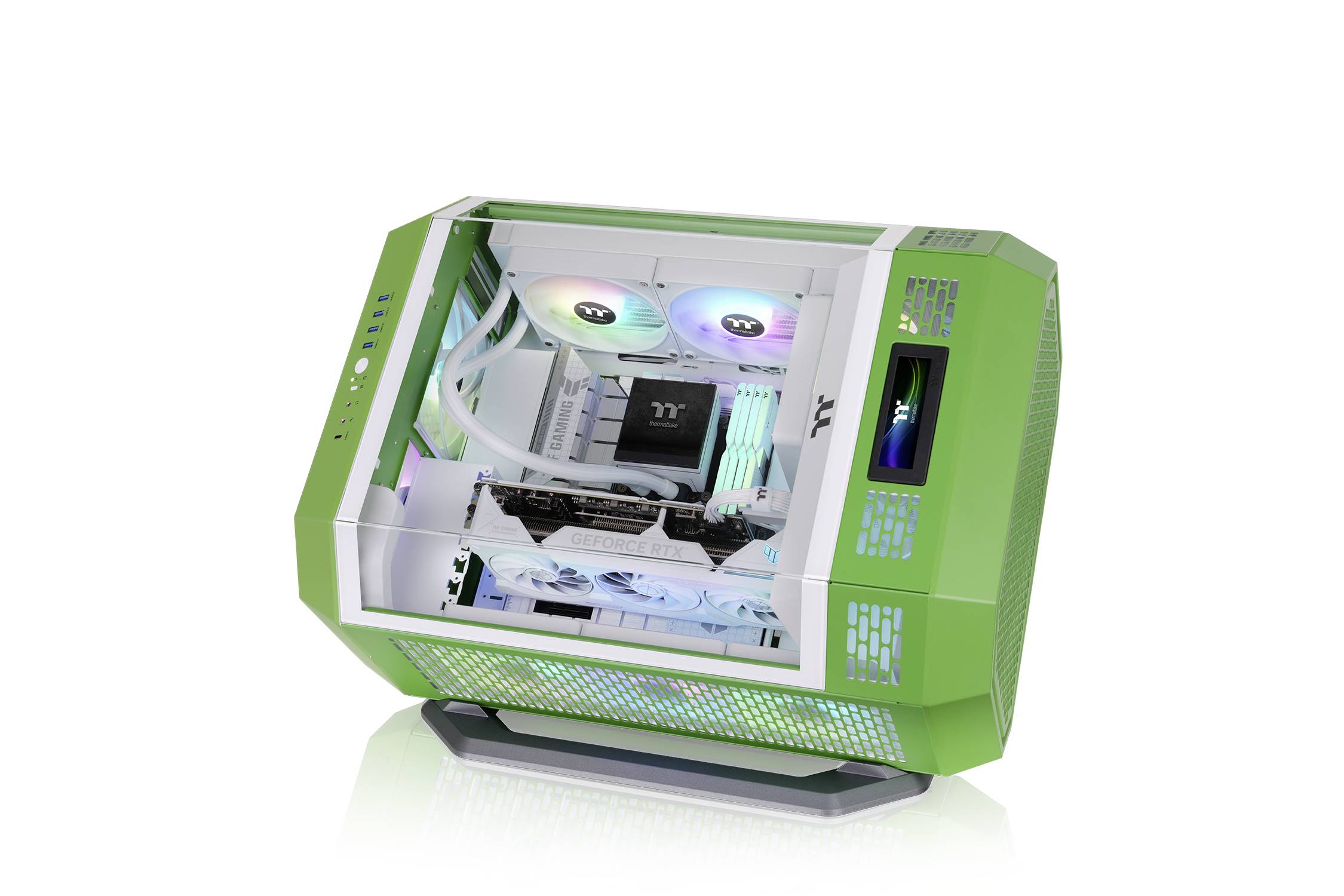 Thermaltake The Tower 600 Light-year Green midi-tower Gaming ohišje svetlo zelena (mat)-9