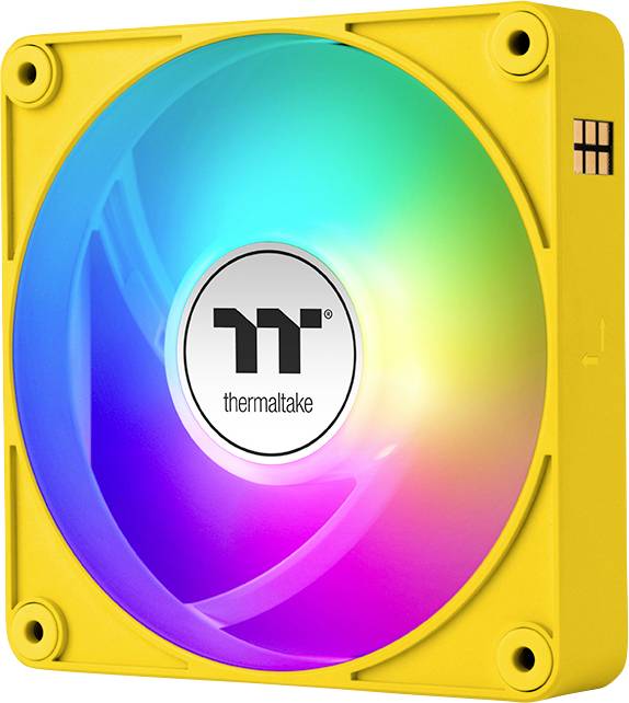 Thermaltake CT140 EX Reverse ARGB Sync PC Cooling Fan Bumblebee 3 Pack ventilator za ohišje računalnika rumena (Š x V x -0