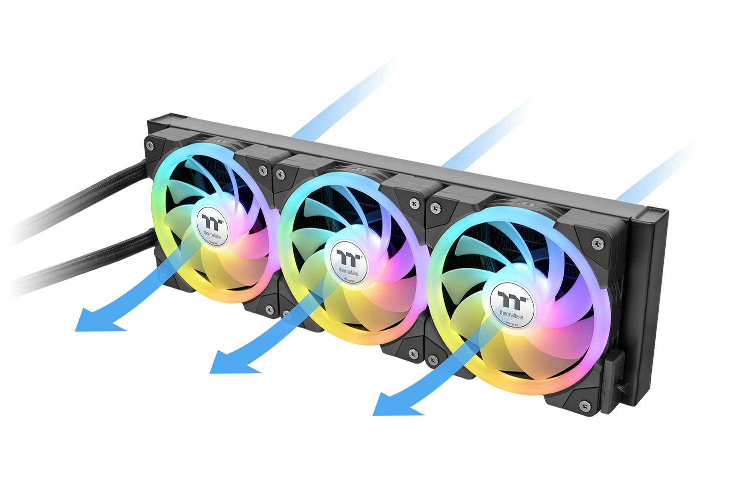 Thermaltake MAGFloe 420 Ultra All-In-One Liquid Cooler Black CPU hladilnik z ventilatorjem-10