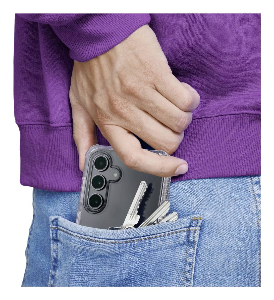 Hama etui Samsung Galaxy A36 5G transparentna 00019657-10