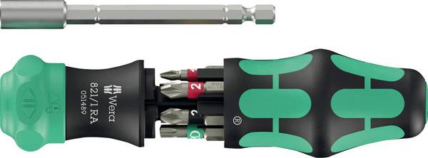 Wera Kraftform Kompakt 28 RA 1 univerzalni izvijač z ragljo za nastavke