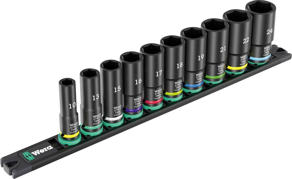 Wera 9660 nasadni ključi v kompletu metrični 3/8" 10-delni 05005590001-0