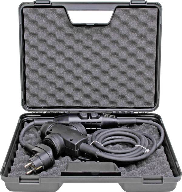 Kopp 141916019 kabelski podaljšek za zaščito oseb PRCD-S 230 V črna IP44
