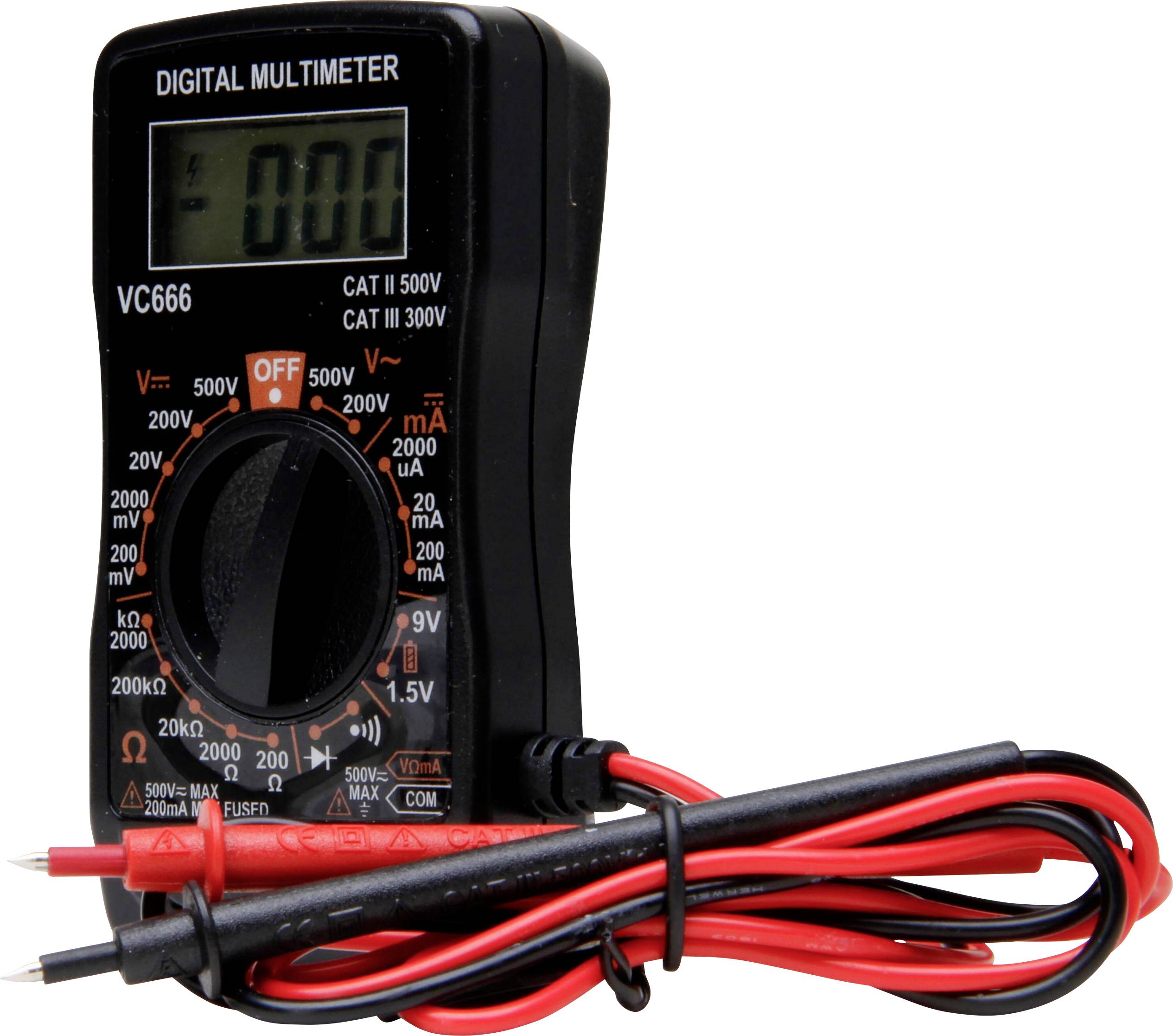Kopp 196402109 ročni multimeter digitalni CAT III-0