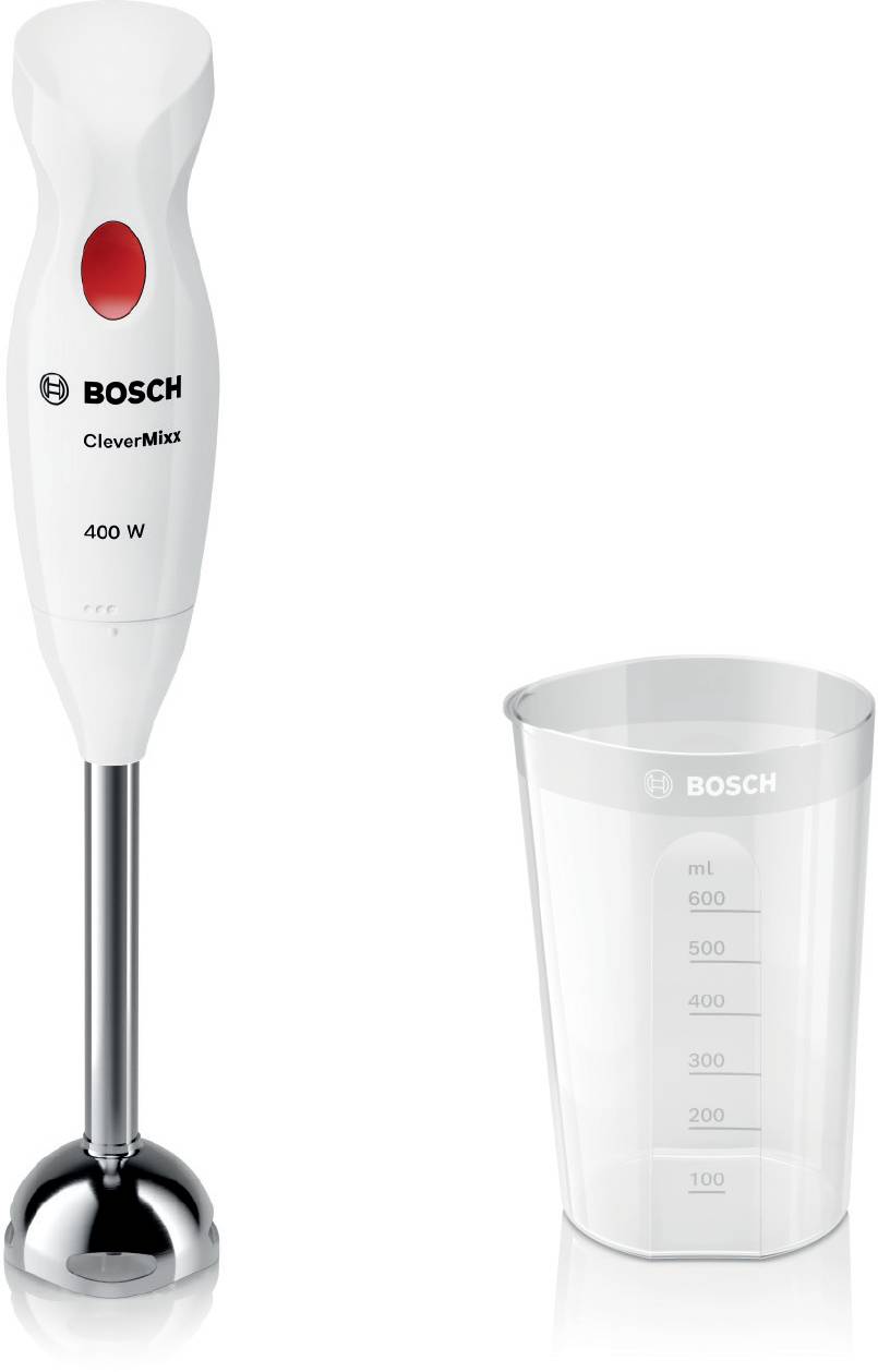 Bosch CleverMixx 400 Watt Metallfuß palični mešalnik 400 W legirano jeklo, bela-4