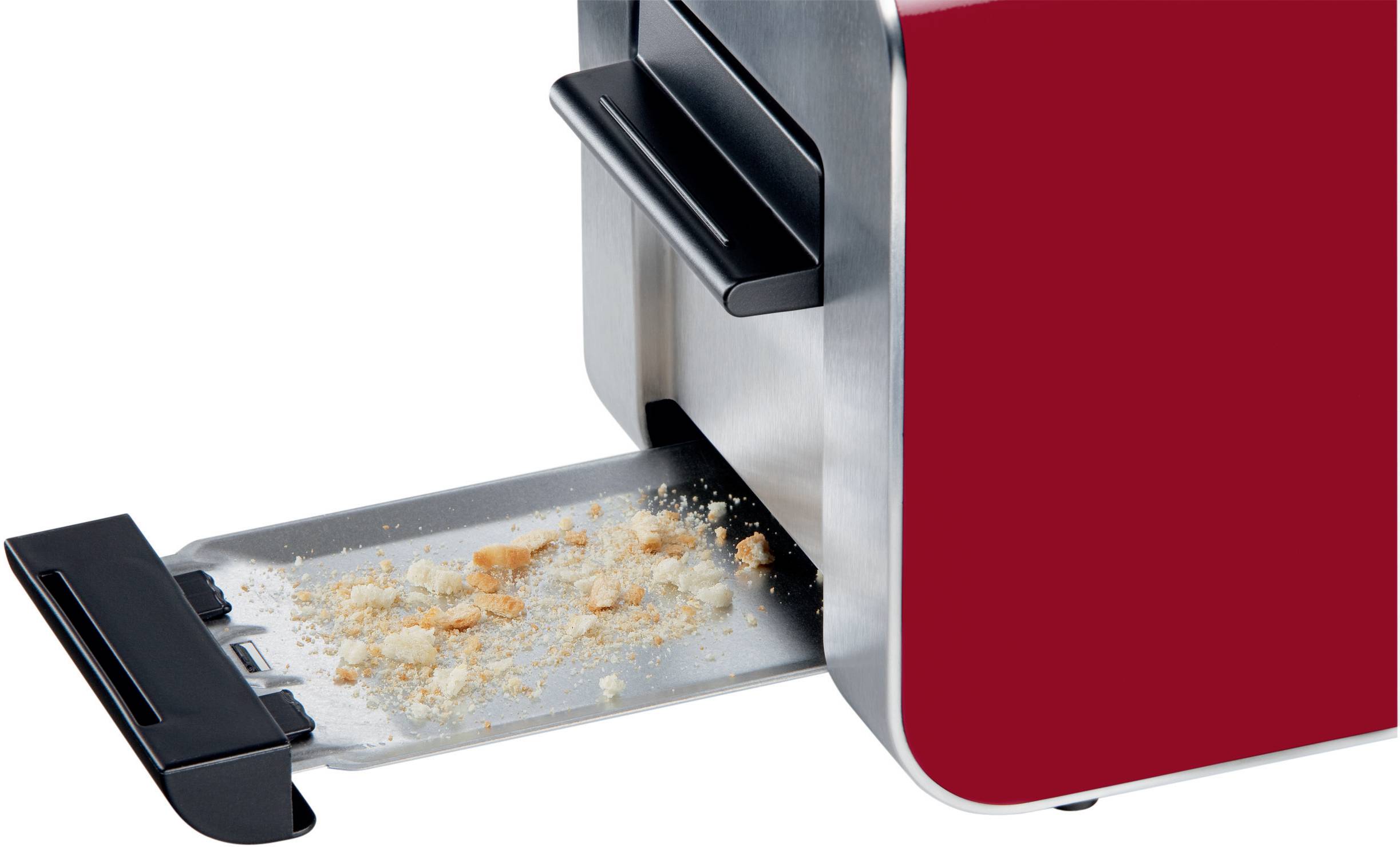 Bosch Kompakt Styline, rot opekač kruha rdeča-4