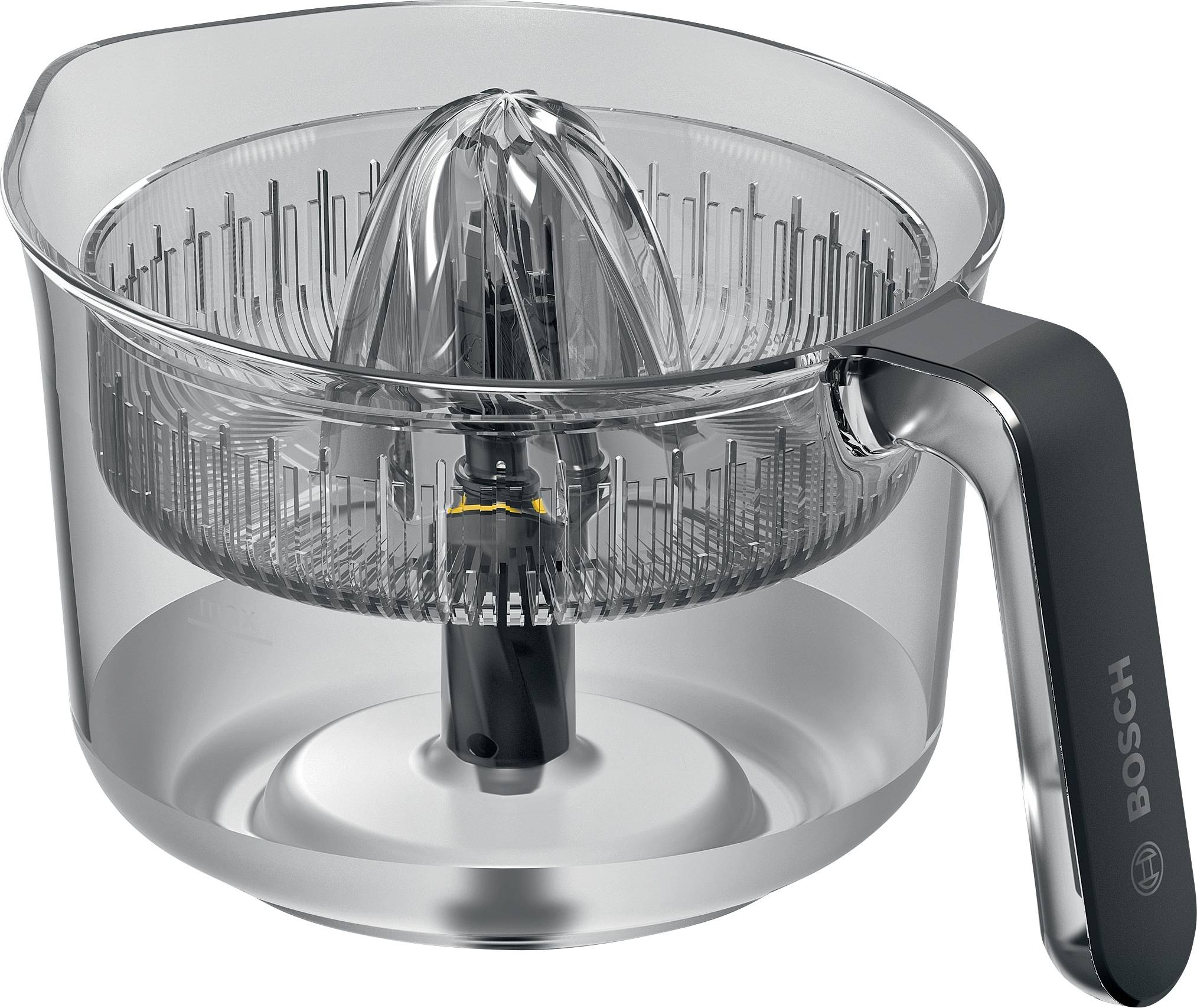Bosch ožemalnik agrumov Zitruspresse für Bosch Küchenmaschine Serie 6 und 8 pomivanje v pomivalnem stroju transparentna-0