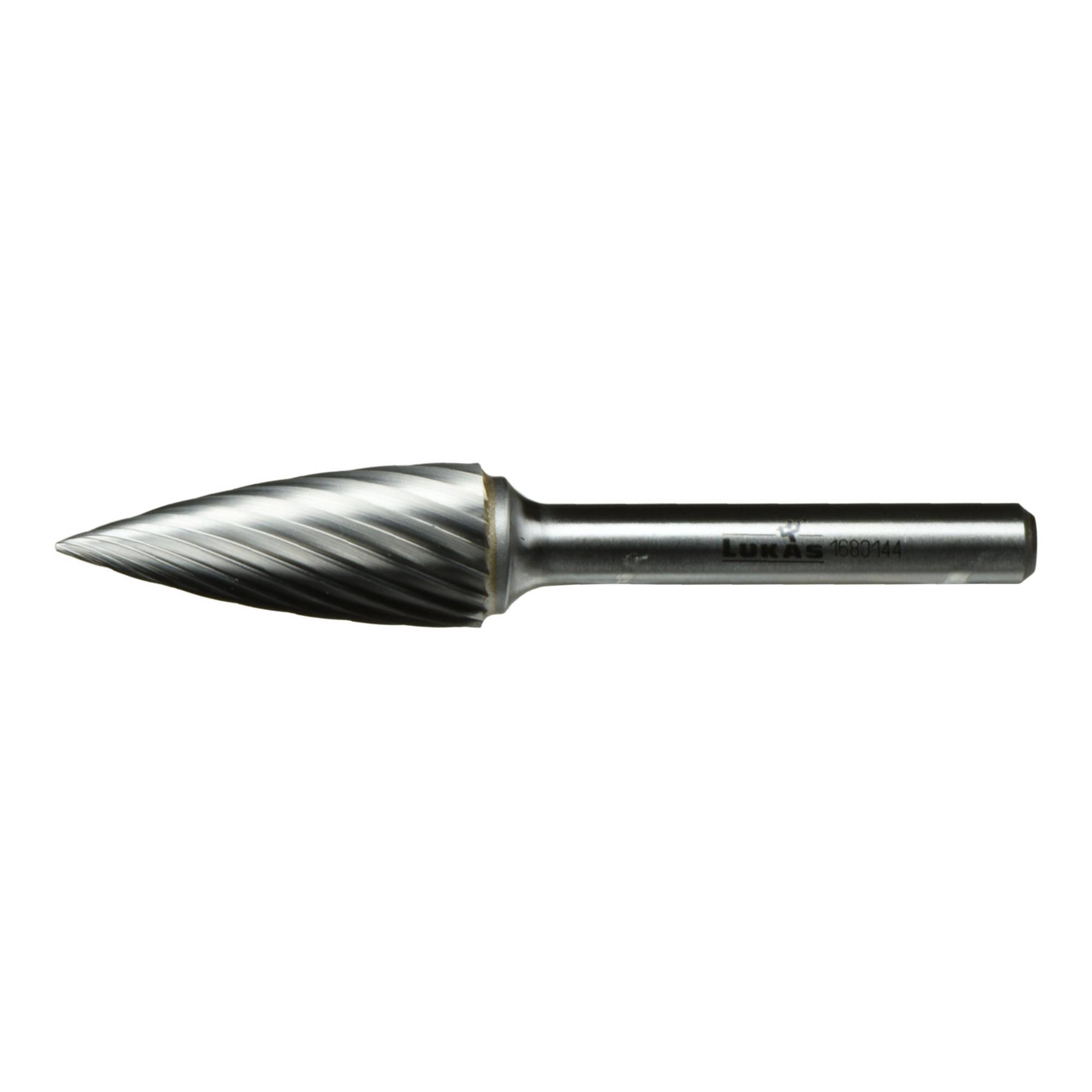 LUKAS-ERZETT A10041230602 rezkalnik trda kovina koničasti lok Dolžina 40 mm Premer, ø 12 mm Dolžina delovanja 30 mm Prem-1
