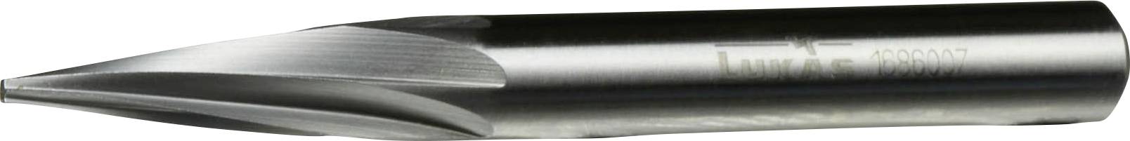 LUKAS-ERZETT A12020618601 rezkalnik HSS koničast stožec Dolžina 40 mm Premer, ø 6 mm Dolžina delovanja 18 mm Premer gred-0