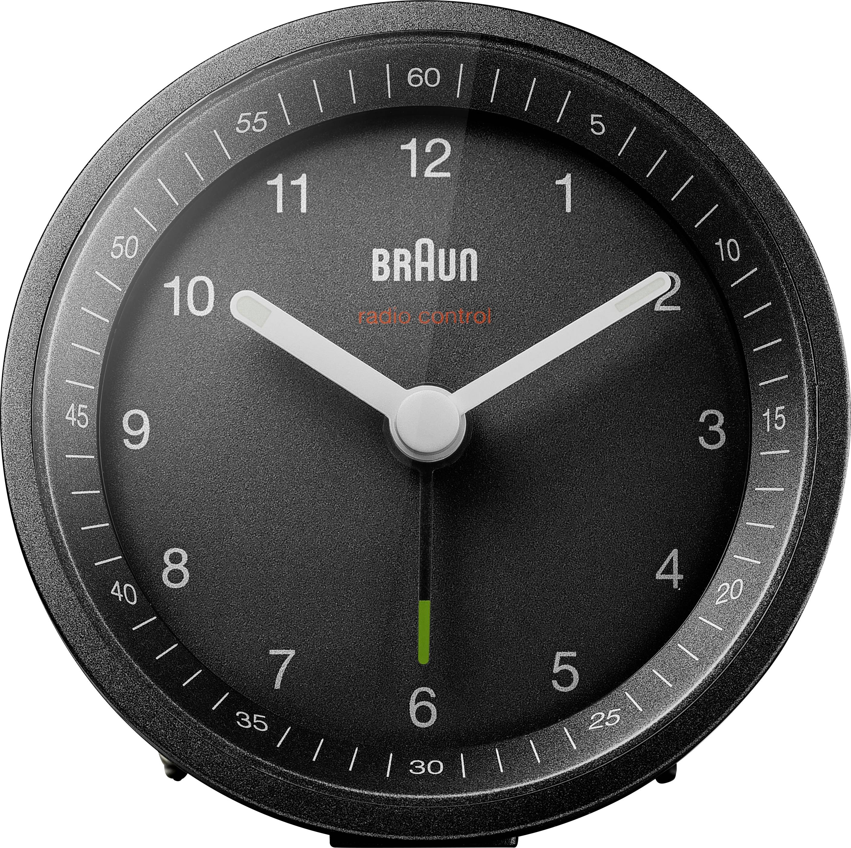 Braun BC07-DCF budilka črna Časi alarma 1 1 časovni interval-0