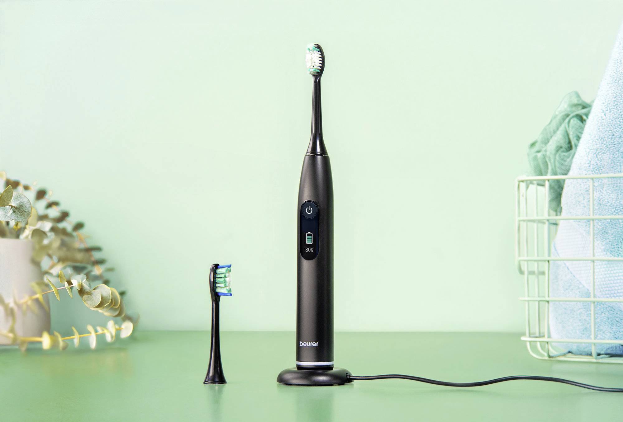 Beurer SC 50 midnight ink 10490 električna zobna ščetka črna-5