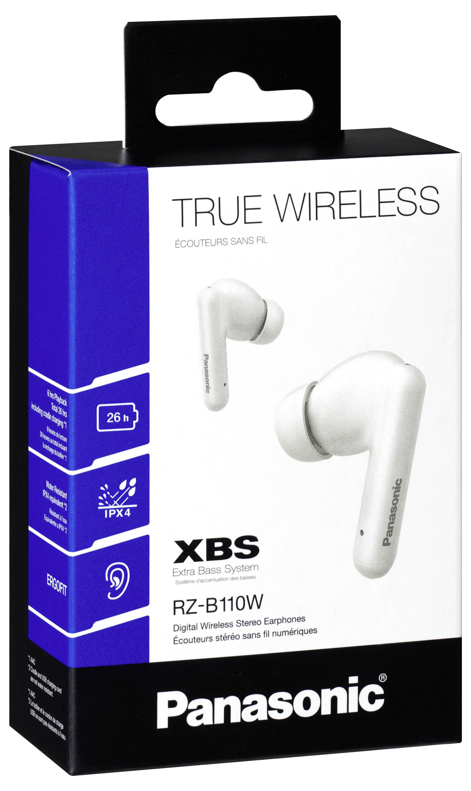 Panasonic In Ear slušalke Bluetooth® stereo etui za polnjenje telefon-3