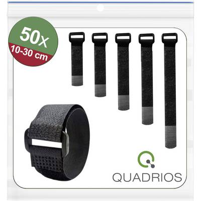 Quadrios 25CA575 sprijemalna kabelska vezica za povijanje oprijem in mehko volneno blago (D x Š) 100, 150, 200, 250, 300-0
