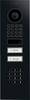 DoorBird D1102KV UP vratni domofon Bluetooth®, WLAN, lan zunanja enota grafitno črna (svilnato mat)