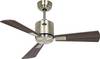 CasaFan ECO NEO III 92 MA-NB/KI WiFi Flügel Nussbaum/Kirsche stropni ventilator 12 W (Ø x V) 92 cm x 360 mm antična medenina z daljinskim upravljalnikom, timer, delovanje pozimi, nadzor z aplikacijo