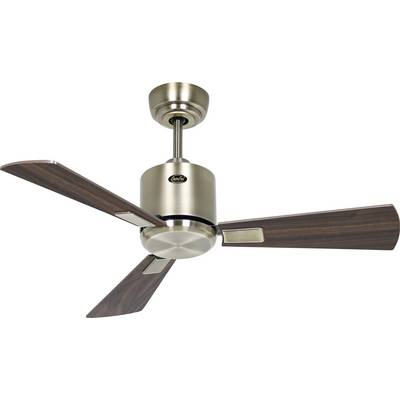 CasaFan ECO NEO III 92 MA-NB/KI WiFi Flügel Nussbaum/Kirsche stropni ventilator 12 W (Ø x V) 92 cm x 360 mm antična mede-0