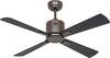 CasaFan ECO NEO III 103 BZ-SW/TK WiFi stropni ventilator 16 W (Ø x V) 103 cm x 360 mm bronasta z daljinskim upravljalnikom, timer, delovanje pozimi, nadzor z aplikacijo