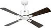 CasaFan ECO NEO III 103 WE-NB/KI WiFi stropni ventilator 16 W (Ø x V) 103 cm x 360 mm bela z daljinskim upravljalnikom, timer, delovanje pozimi, nadzor z aplikacijo