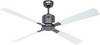CasaFan ECO NEO III 132 BG-WE/LG WiFi Flügel Weiß/Lichtgrau stropni ventilator 27 W (Ø x V) 132 cm x 360 mm bazaltno siva z daljinskim upravljalnikom, timer, delovanje pozimi, nadzor z aplikacijo