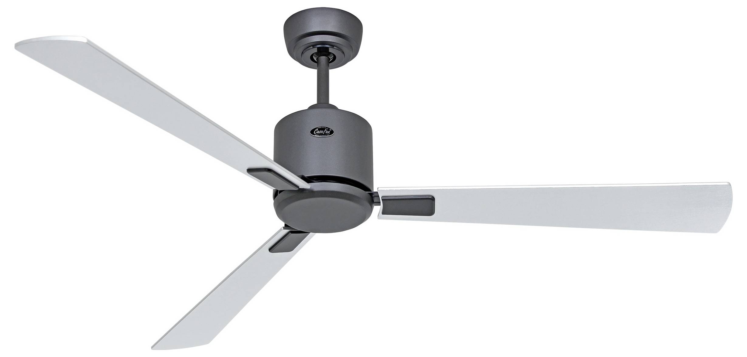 CasaFan ECO NEO III 132 BG-WN/SI WiFi Flügel Wenge/silber stropni ventilator 27 W (Ø x V) 132 cm x 360 mm bazaltno siva -3