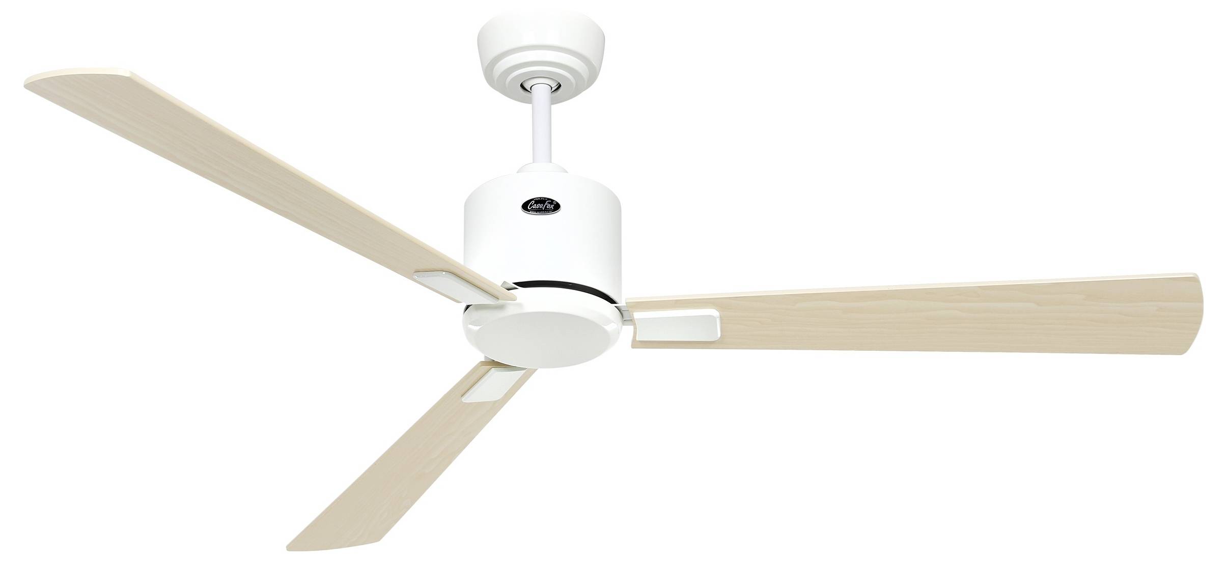 CasaFan ECO NEO III 132 WE-AH/BU WiFi Flügel Ahorn/Buche stropni ventilator 27 W (Ø x V) 132 cm x 360 mm bela z daljinsk-2