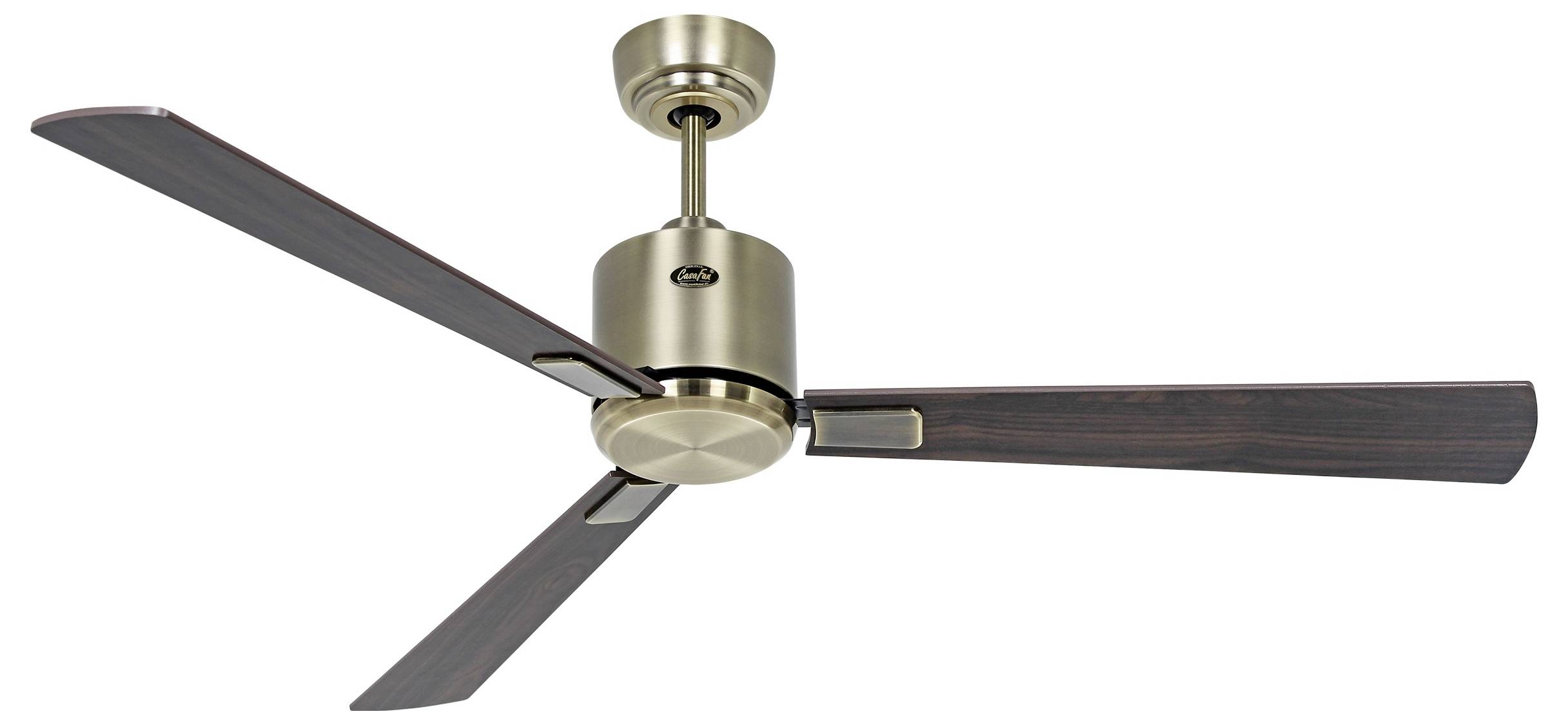 CasaFan ECO NEO III 132 MA-NB/KI WiFi Flügel Nussbaum/Kirsche stropni ventilator 27 W (Ø x V) 132 cm x 360 mm antična me-2