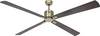 CasaFan ECO NEO III 180-4 MA-NB/KI WiFi Flügel Nussbaum/Kirsche stropni ventilator 28 W (Ø x V) 180 cm x 360 mm antična medenina z daljinskim upravljalnikom, timer, delovanje pozimi, nadzor z aplikacijo
