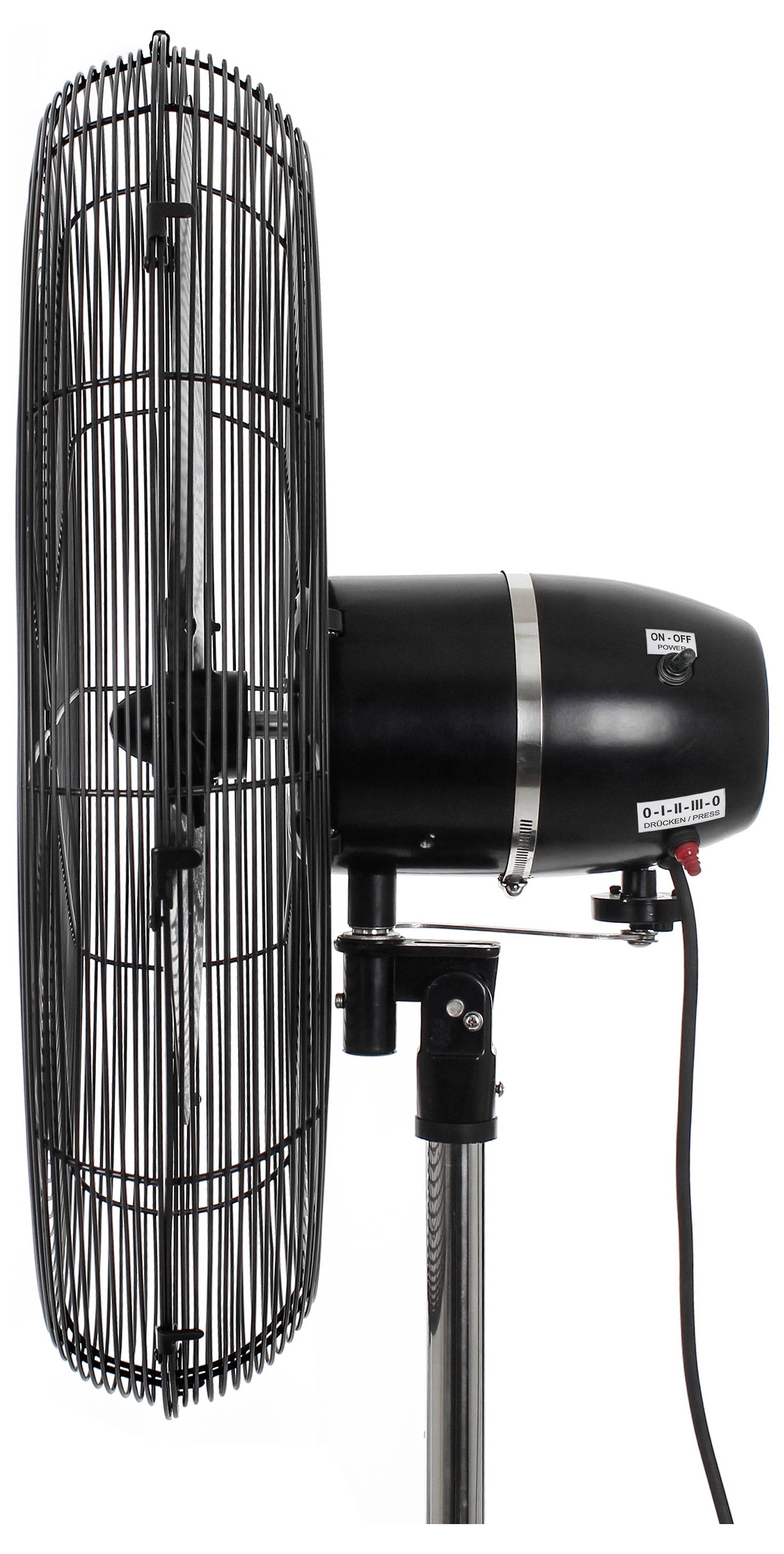 CasaFan WM3 Stand Eco IP44 SL stoječi ventilator 123 W (Ø x V) 70 cm x 1700 mm črna delovanje pozimi-3